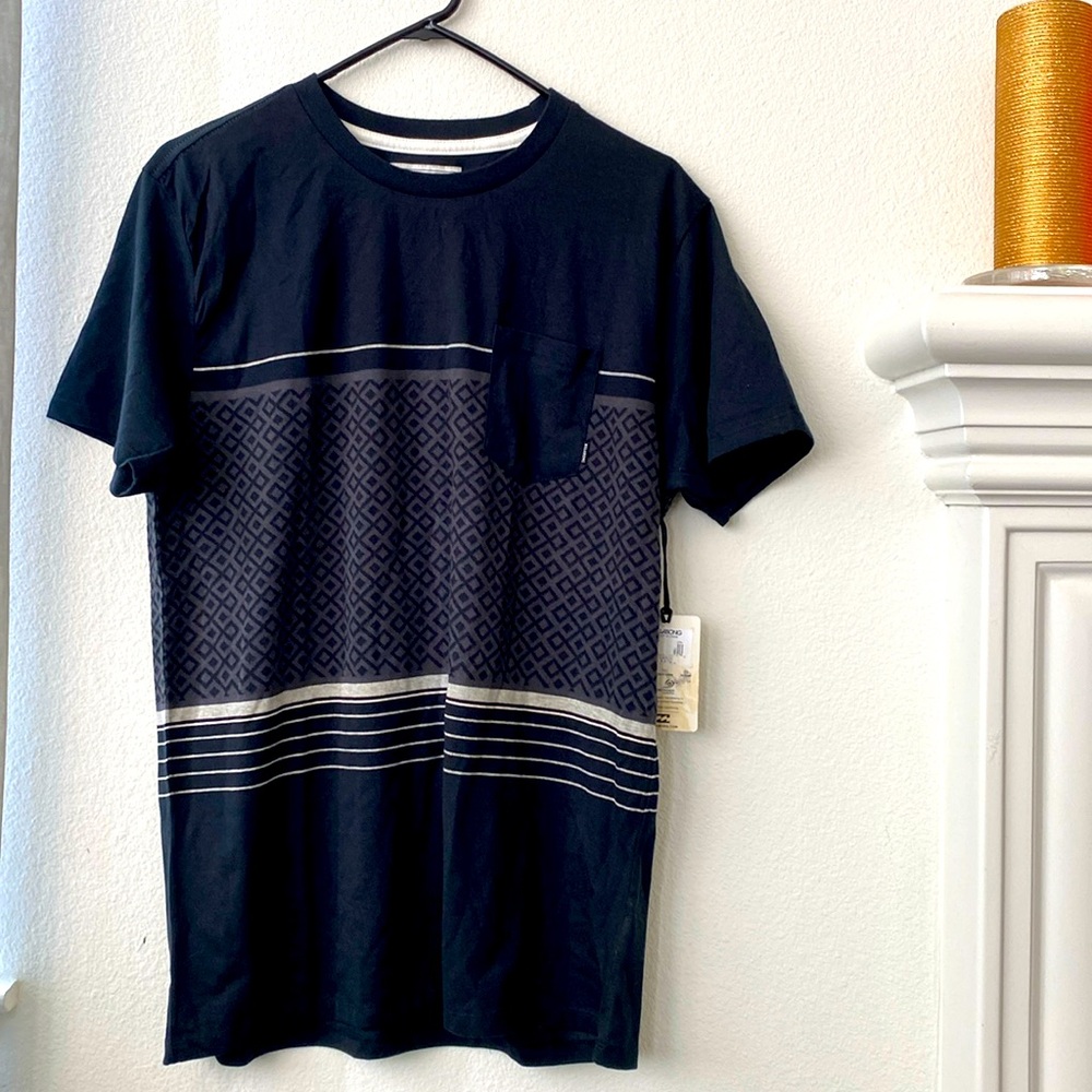 Black Spinner Crew Short Sleeve T-Shirt